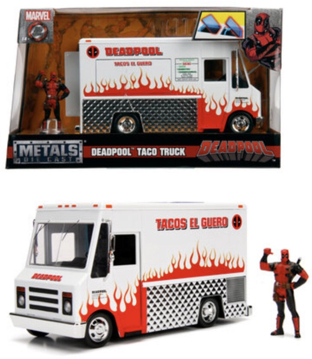 Deadpool & Taco Truck (1:24) - Marvel - Jada Toys