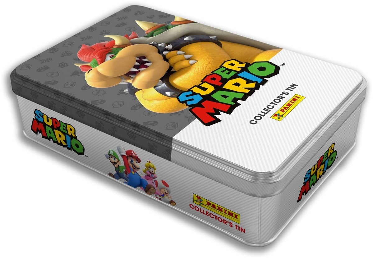Super Mario Sticker Collection Tin Bowser 65 Stickers - Panini