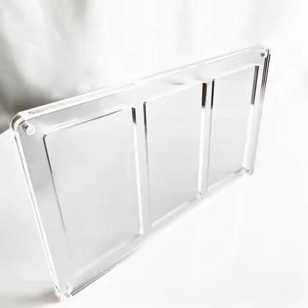 Magnetic Acrylic Frame Case voor 3 Booster Packs - Evoretro