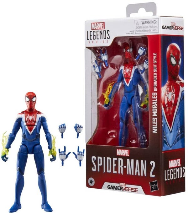 Miles Morales (Upgraded Suit Style) - Spider-Man 2 - Marvel Legends Series - Gamerverse - Hasbro