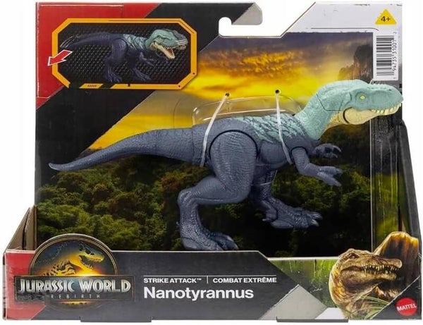 Nanotyrannus - Strike Attack - Jurassic World Rebirth - Mattel