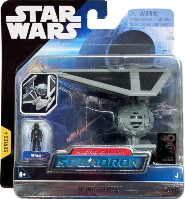 Tie Interceptor met Tie Pilot - Armada Edition - Micro Galaxy Squadron - Star Wars - Jazwares