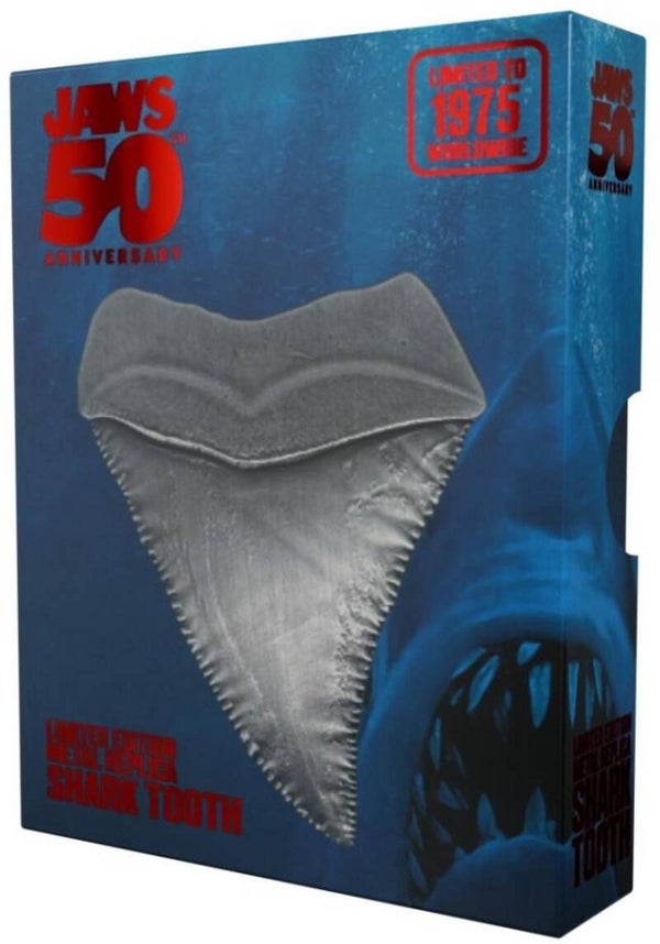 Jaws 50th Anniversary Shark Tooth Limited Edition Medallion - Jaws - Fanattik