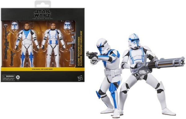 Clone Trooper Dogma & Clone Trooper Hardcase - Star Wars: The Clone Wars - The Black Series - Hasbro