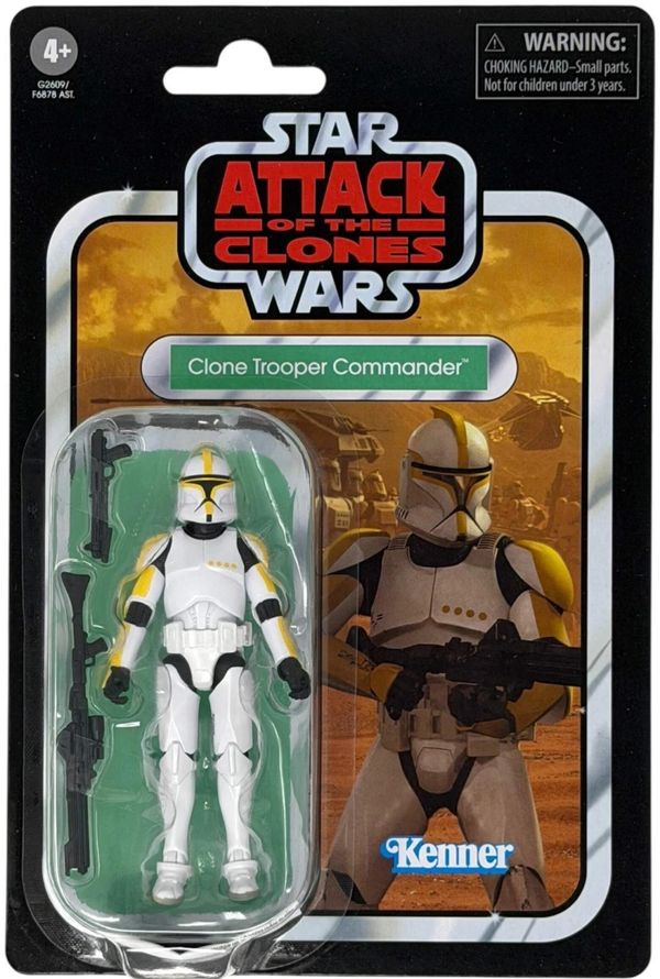 Clone Trooper Commander - VC404 - Star Wars: Attack of the Clones - The Vintage Collection - Hasbro / Kenner