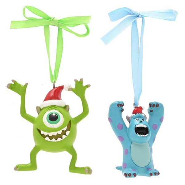 Sully & Mike Kerstornamenten - Monsters, Inc. - Disney/Pixar - Widdop