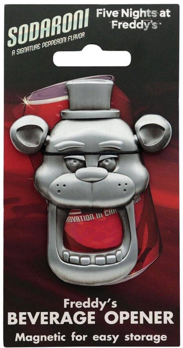 Freddy's Flesopener met magneet - Five Nights at Freddy's - Fanattik