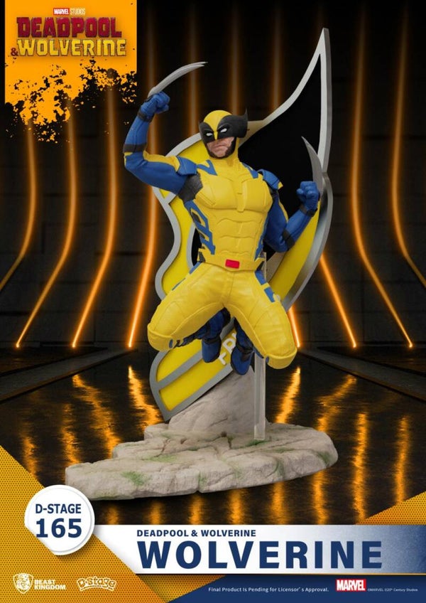 PVC Diorama Statue Wolverine - Deadpool & Wolverine - Marvel - D-Stage - Beast Kingdom