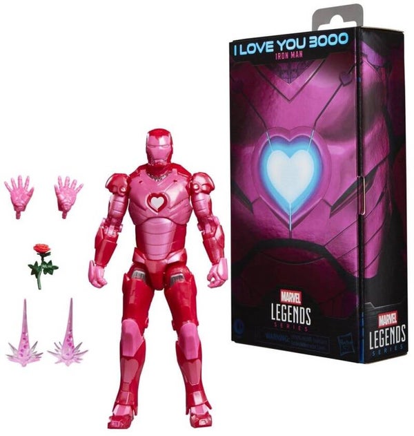 Iron Man "I Love You 3000" Valentine's Day Edition - Marvel Legends Series - Hasbro