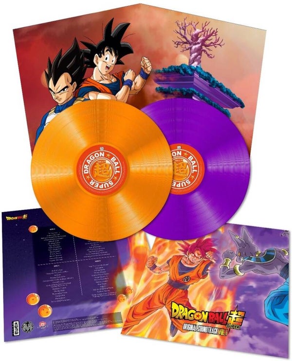 Collector Limited Print LP Dragon Ball Super Original Soundtrack Vol.1 - Microids Records