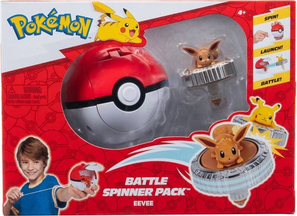 Eevee Battle Spinner Pack - Pokémon - Jazwares