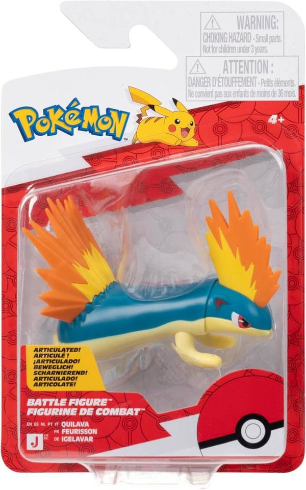 Quilava Battle Figure - Pokémon - Jazwares