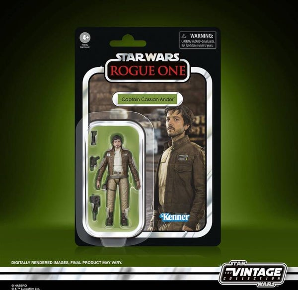 Captain Cassian Andor - VC130 - Star Wars: Rogue One - The Vintage Collection - Hasbro/Kenner