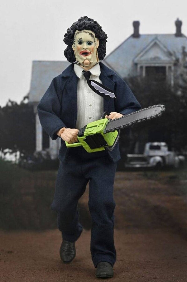 Leatherface "Pretty Woman Mask" Clothed Figure - The Texas Chainsaw Massacre 50th Anniversary - NECA