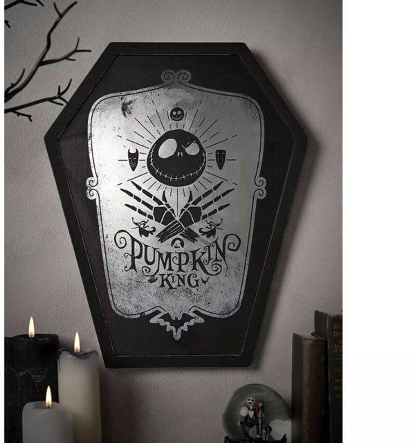 Pumpkin King Mirrored Plaque (Wandbord) - The Nightmare Before Christmas - Disney Home - Widdop