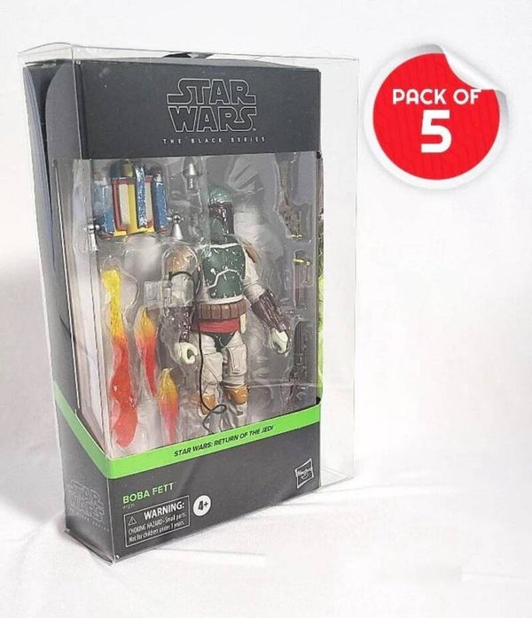 5 Protectors voor Star Wars: The Black Series Actiefiguren - Evoretro