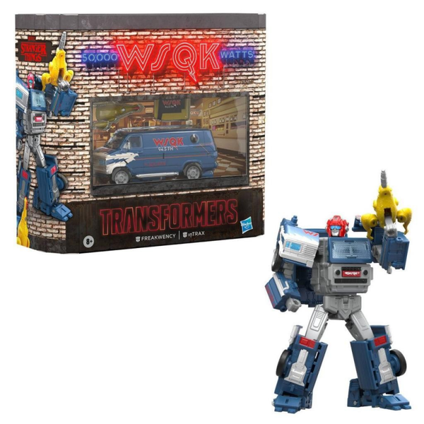 Freakwency And 8-Track - Transformers x Stranger Things - Hasbro