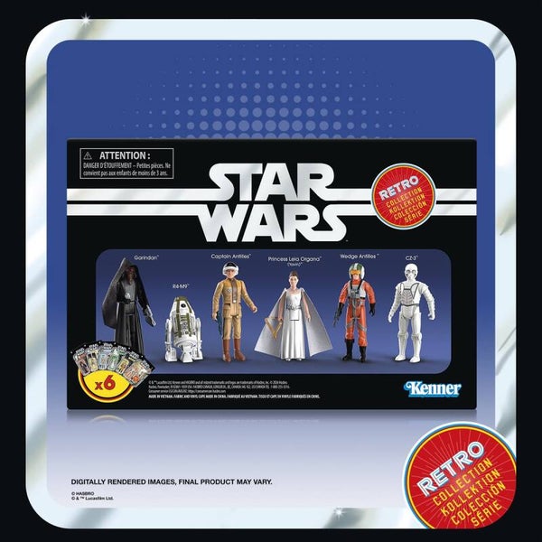 6-Pack Star Wars: Episode IV - A New Hope - The Retro Collection - Kenner/Hasbro