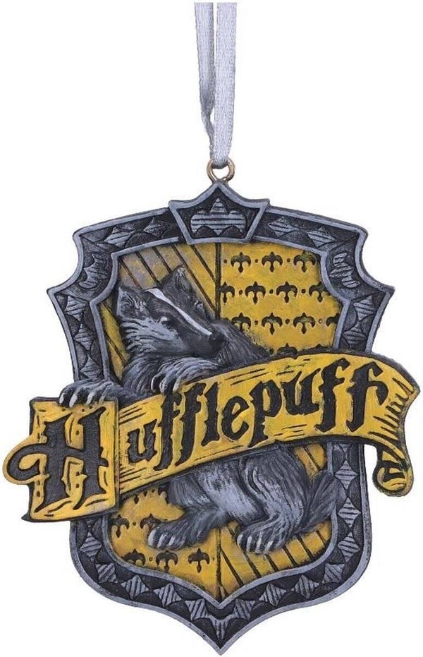 Hufflepuff Crest Kerstornament - Harry Potter - Nemesis Now