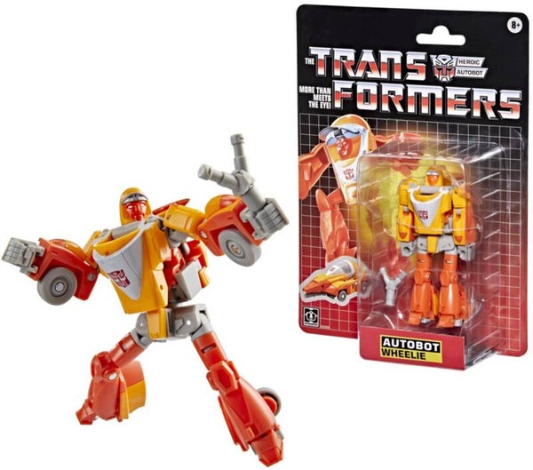 Autobot Wheelie - Transformers Retro G1 Style - Hasbro