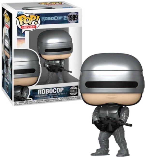 Metallic Robocop - Robocop 2 - 1989 - Funko POP! Movies - Funko