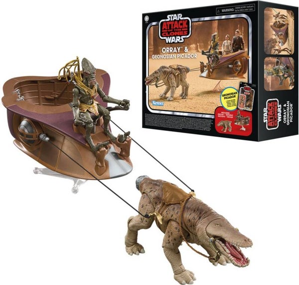 Orray & Geonosian Picador - Star Wars: Attack of the Clones - The Vintage Collection - Hasbro / Kenner
