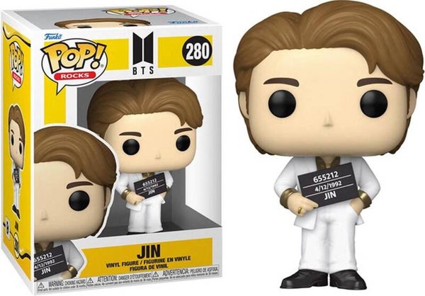 Jin - BTS - 280 - Funko POP! Rocks - Funko