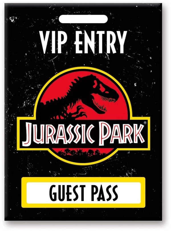 Magneet VIP Entry Guest Pass - Jurassic Park - Aquarius