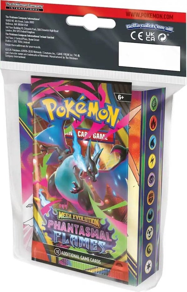 Pokémon Portfolio (60 Cards) + 1 Booster Pack - Phantasmal Flames - The Pokémon Company International