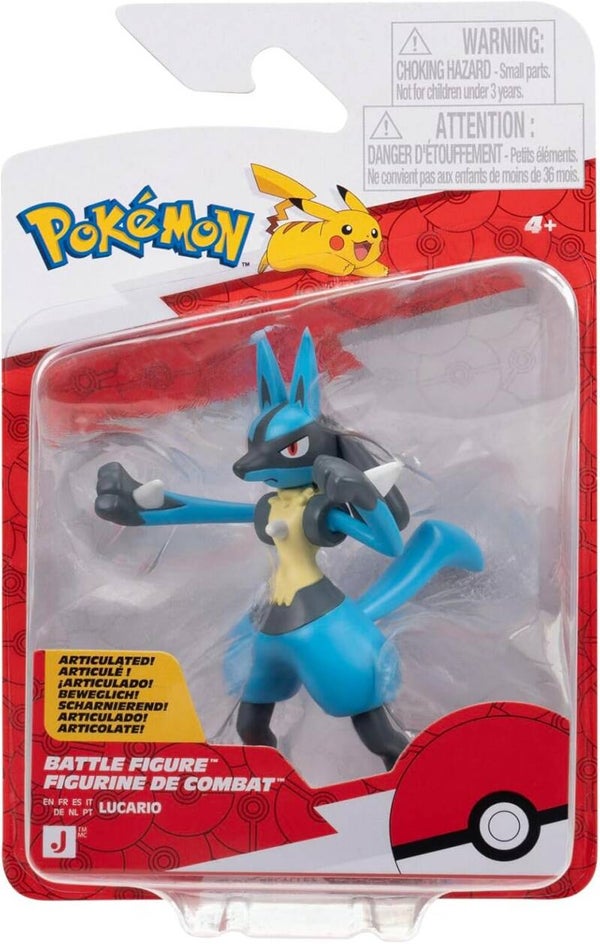 Lucario Battle Figure - Pokémon - Jazwares