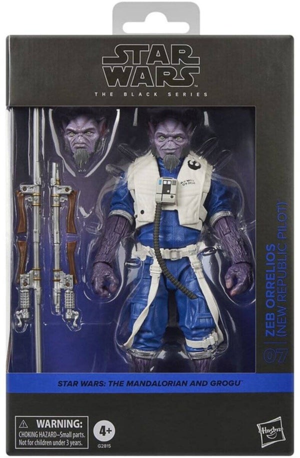 Zeb Orrelios (New Republic Pilot) - Star Wars: The Mandalorian & Grogu - The Black Series - Hasbro