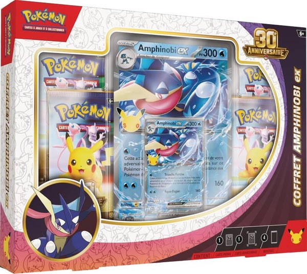 Franse Pokémon Coffret Amphinobi Ex 30e Anniversaire - Franstalig - 30th Celebration - The Pokémon Company International