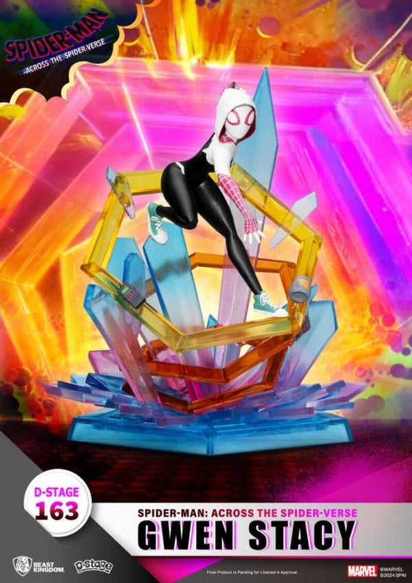 PVC Diorama Statue Gwen Stacy - Spider-Man Across the Spider-Verse Part One - Marvel - D-Stage - Beast Kingdom