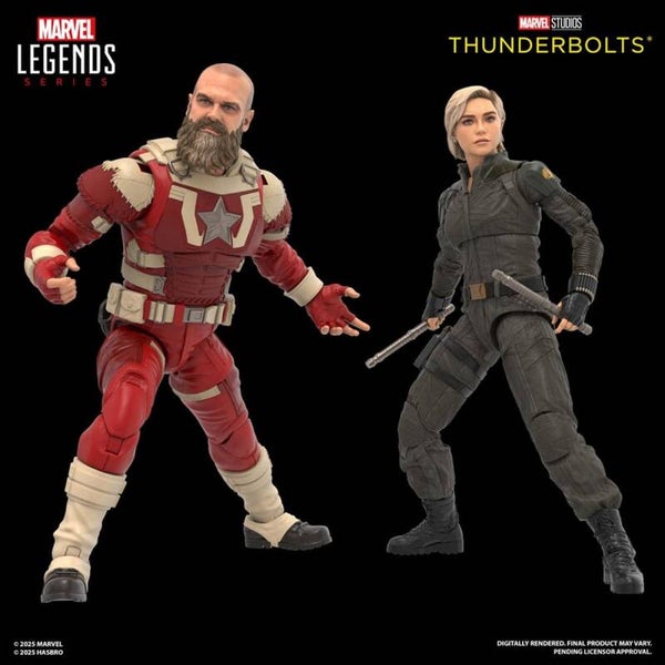 Yelena Belova & Red Guardian - Thunderbolts - Marvel Legends Series - Hasbro