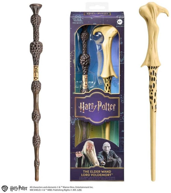 The Elder Wand & Lord Voldemort Wand - Harry Potter - The Noble Collection