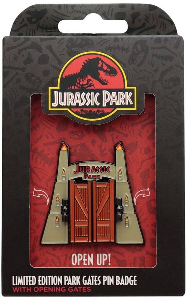Limited Edition Park Gates Pin Badge - Jurassic Park - Fanattik