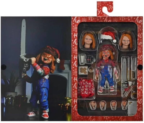 Ultimate Chucky Action Figure (Holiday Edition) - Child's Play - NECA