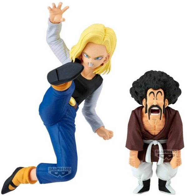 Android 18 vs Mr. Satan - Dragon Ball Z - Match Makers - Bandai / Namco