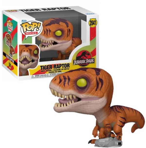 Tiger Raptor - Jurassic Park - 2041 - Funko POP! Movies - Funko