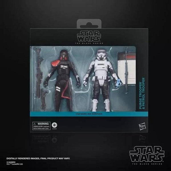 Purge Trooper & Patrol Trooper - Star Wars: Jedi: Survivor - The Black Series - Hasbro