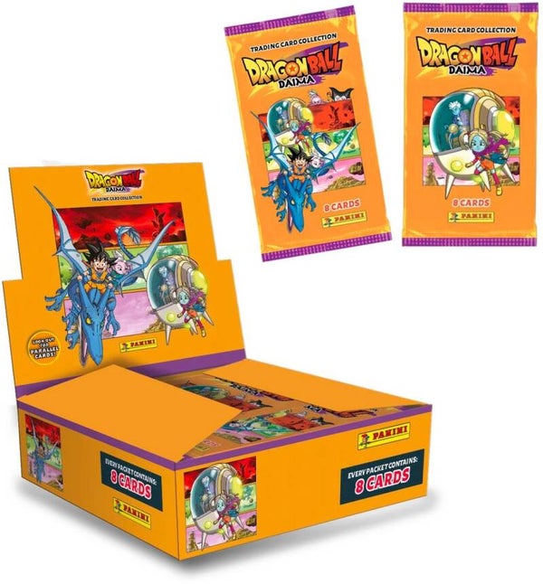 Box met 18 Packs Dragon Ball Daima Trading Cards - Panini