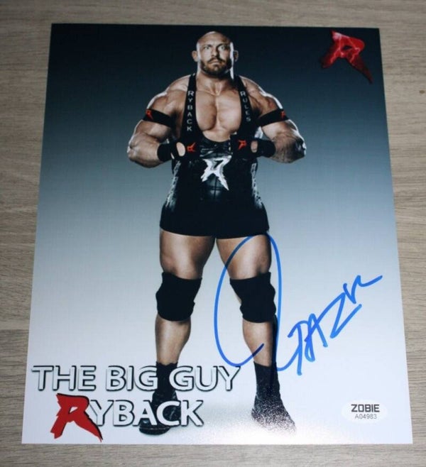 Autograph The Big Guy Ryback - Ryan Reeves - WWE - Signed Photo 8" x10" - with COA
