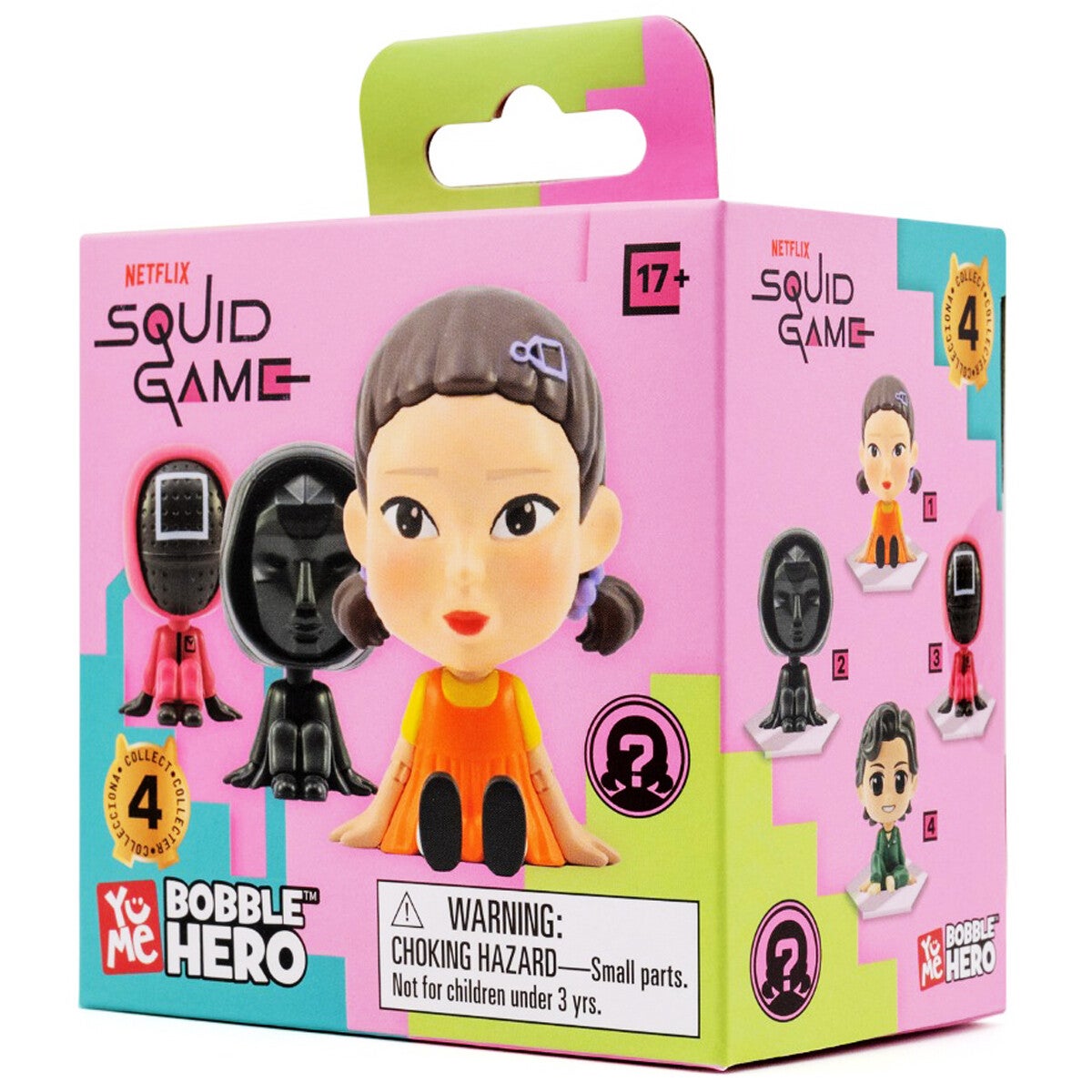 Squid Game Bobble Hero Blind Box - YuMe