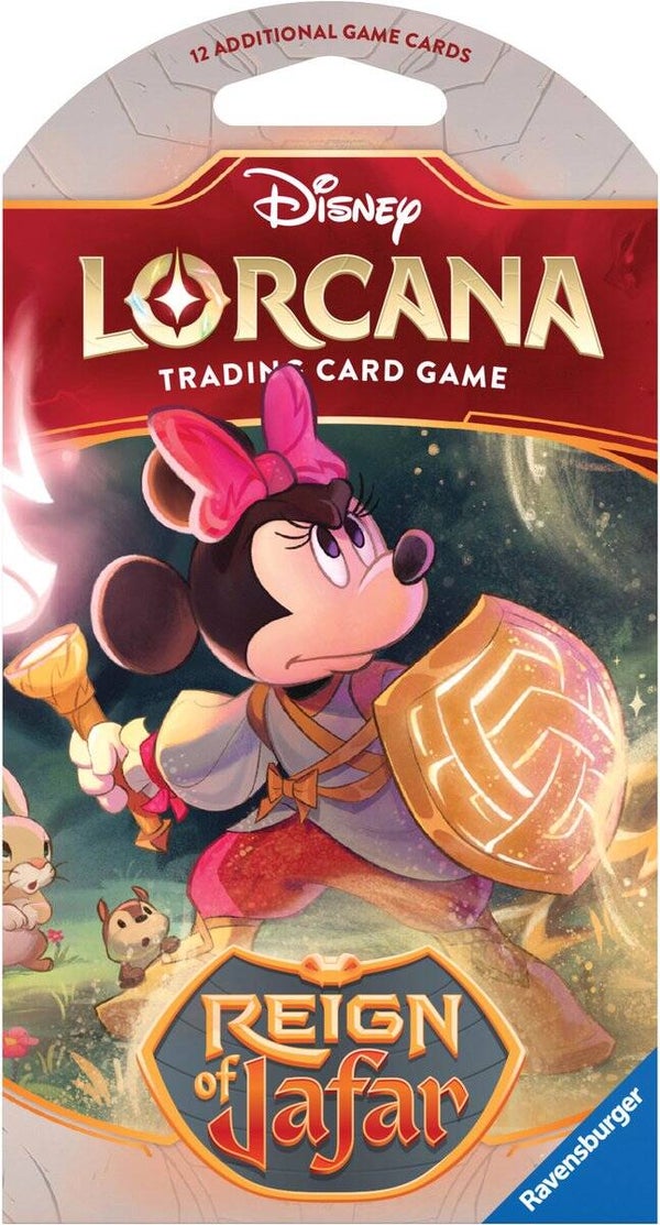 Lorcana Reign of Jafar Sleeved Booster Minnie Mouse - Disney - Ravensburger
