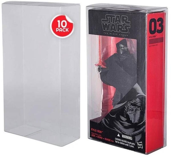 10 Protectors voor Star Wars: The Black Series Actiefiguren - Evoretro