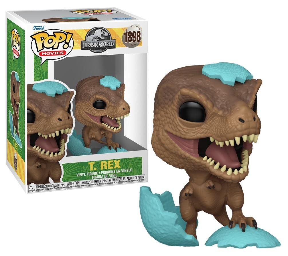 Blue Egg T. Rex - Jurassic World - Jurassic Park - 1898 - Funko POP! Movies - Funko
