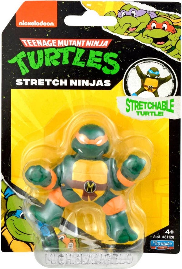 Michelangelo - Stretch Ninjas - Teenage Mutant Ninja Turtles - Playmates Toys