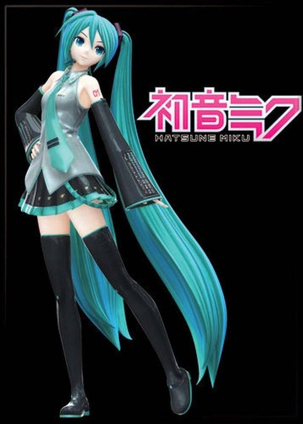 Magneet Hatsune Miku - 6,5x9 cm - Ata-Boy