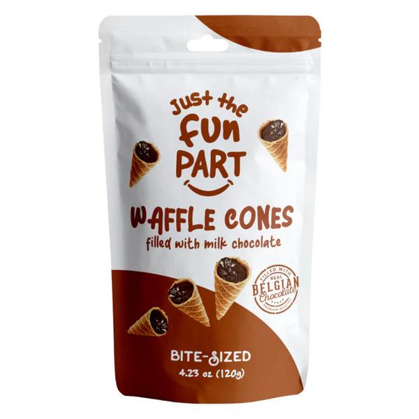 Just The Fun Part Waffle Cones Melkchocolade - 120 g
