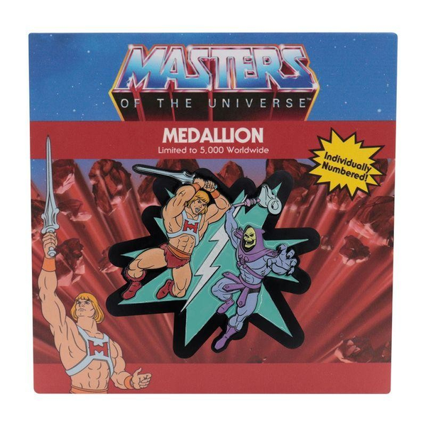 Limited Edition He-Man & Skeletor Medallion - Masters of the Universe - Fanattik